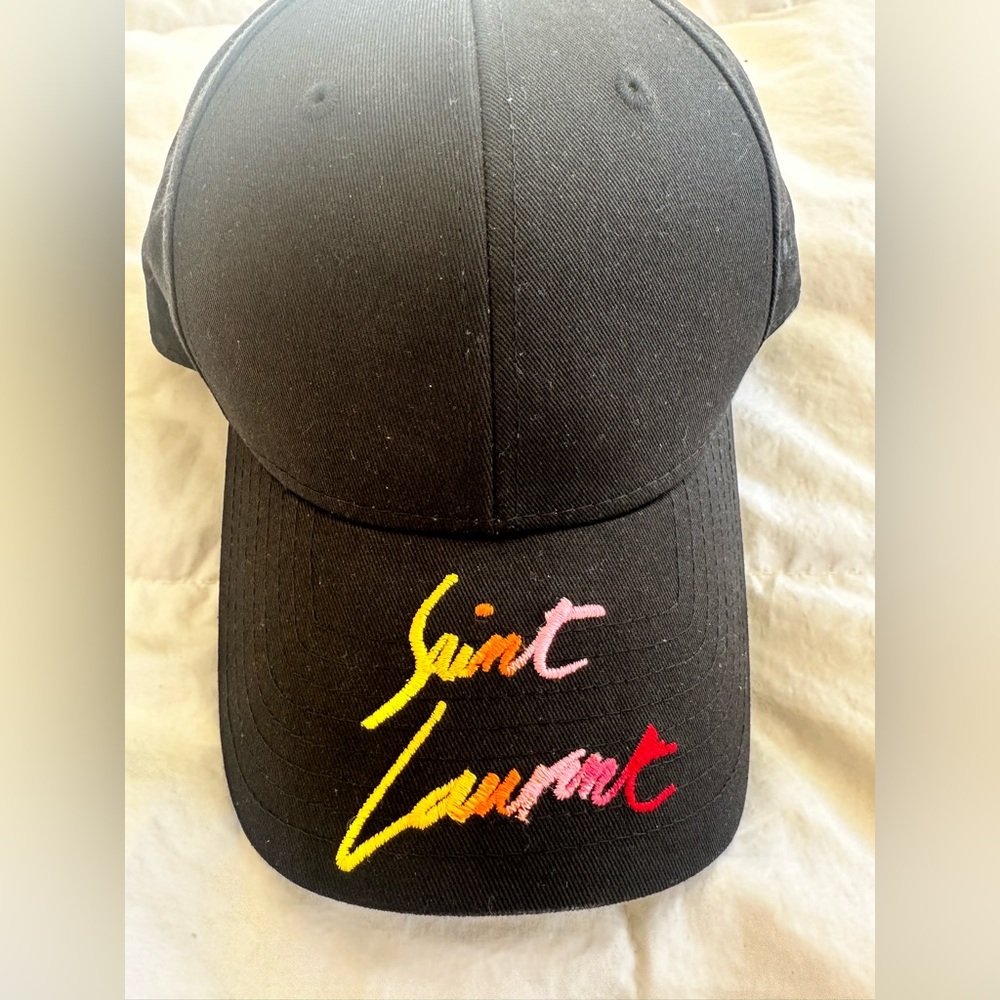 Saint Laurent Rive Droite New Era Signature Hat